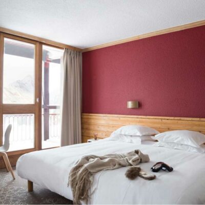 Club Med Arcs Extreme Bedroom with balcony